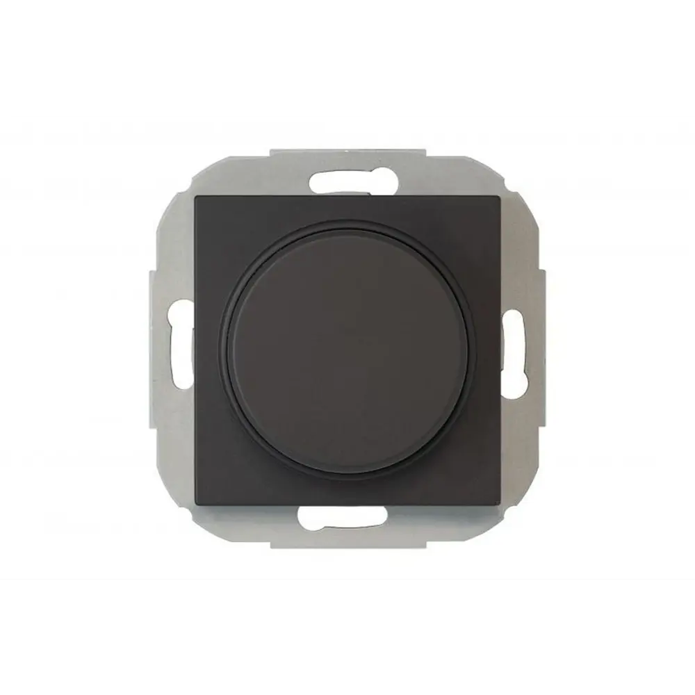 Фото 2 Диммер встраиваемый Liregus Ретро LRG_29-219 1 клавиша цвет черный матовый Фото 2 Диммер встраиваемый Liregus Ретро LRG_29-219 1 клавиша цвет черный матовый