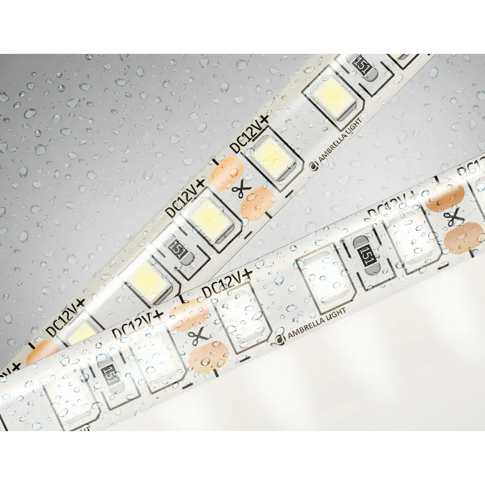 Фото Светодиодная лента Ambrella light Gs1202 120 диод/м 9.6 Вт/м 12 В IP65 5 м нейтральный белый свет Фото Светодиодная лента Ambrella light Gs1202 120 диод/м 9.6 Вт/м 12 В IP65 5 м нейтральный белый свет