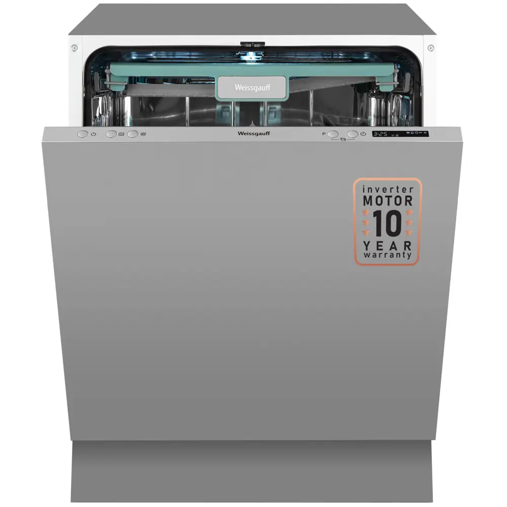 Фото 2 Встраиваемая посудомоечная машина Weissgauff BDW 6073 D 59.8 см 7 программ цвет серый/серебристый Фото 2 Встраиваемая посудомоечная машина Weissgauff BDW 6073 D 59.8 см 7 программ цвет серый/серебристый