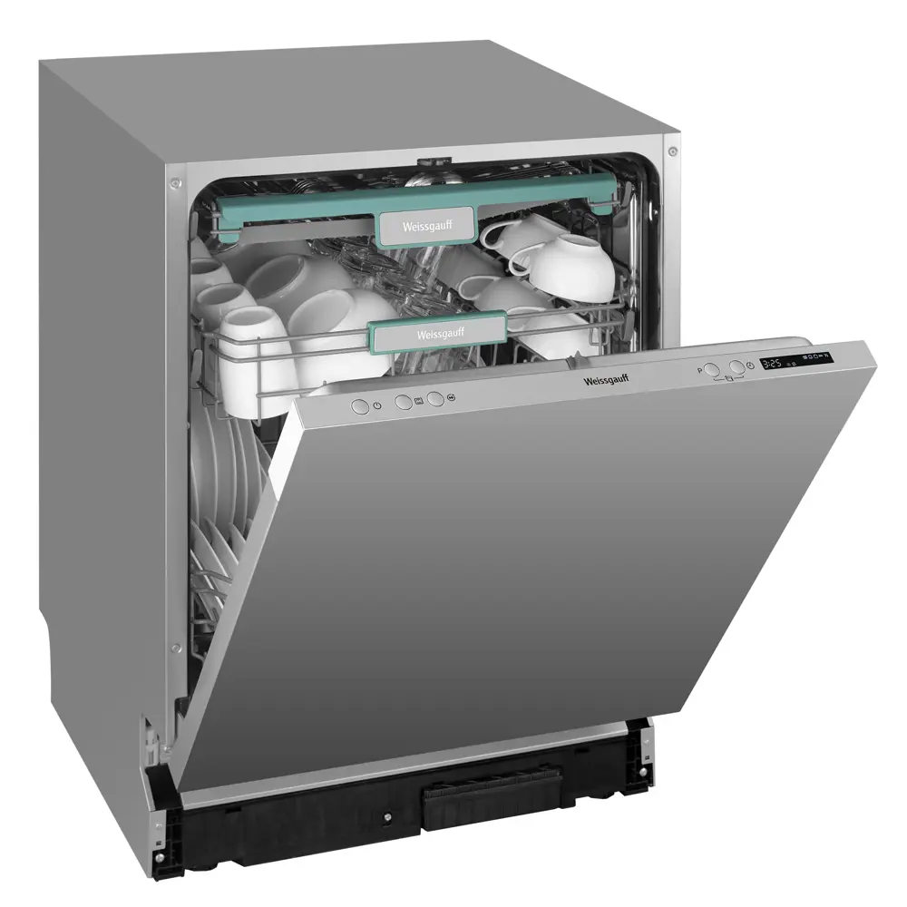 Фото 17 Встраиваемая посудомоечная машина Weissgauff BDW 6073 D 59.8 см 7 программ цвет серый/серебристый Фото 17 Встраиваемая посудомоечная машина Weissgauff BDW 6073 D 59.8 см 7 программ цвет серый/серебристый