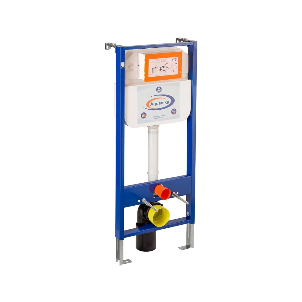 Фото 4 Комплект инсталляции 3 в 1 Enio Aquanika с унитазом City и кнопка хром Фото 4 Комплект инсталляции 3 в 1 Enio Aquanika с унитазом City и кнопка хром