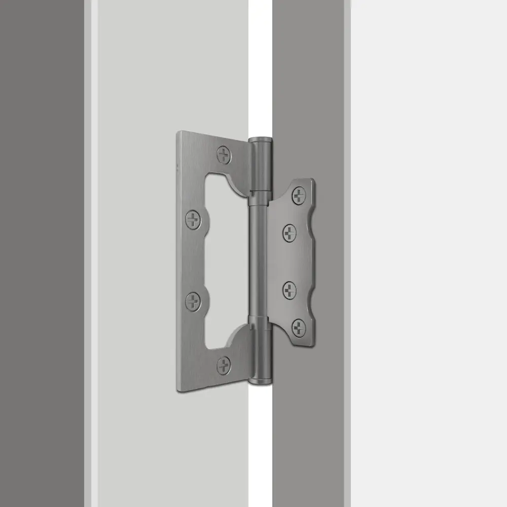 Фото 4 Дверь межкомнатная со стеклом Комфорт-2 80x220 см эмаль цвет мокко с замком и петлями