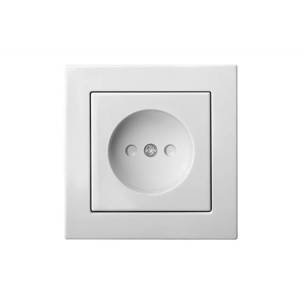 Фото Розетка встраиваемая Liregus Epsilon 28-017 цвет белый Фото Розетка встраиваемая Liregus Epsilon 28-017 цвет белый