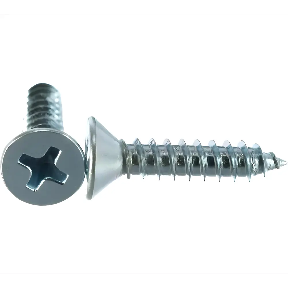 Фото Саморезы универсальные ЦКИ DIN7982 потайные острые оцинкованные 5x13 мм 1000 шт Фото Саморезы универсальные ЦКИ DIN7982 потайные острые оцинкованные 5x13 мм 1000 шт