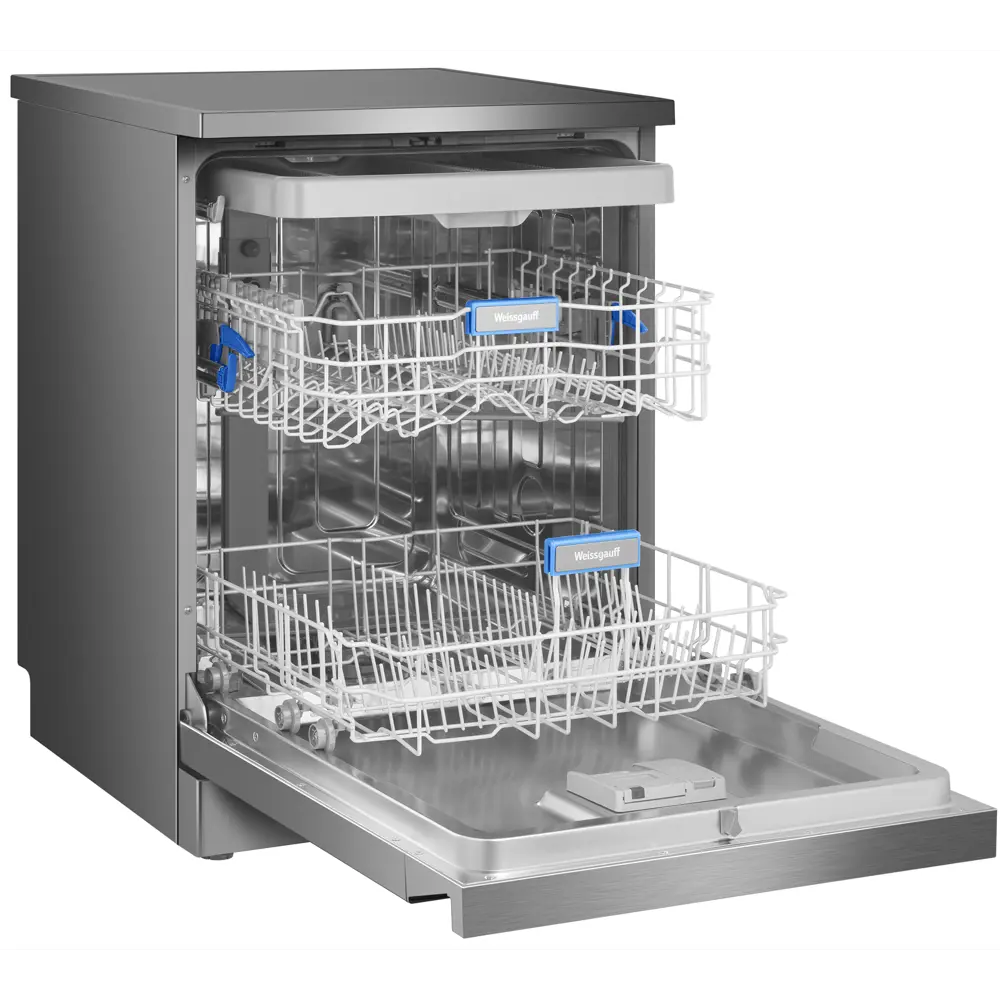 Фото 24 Отдельностоящая посудомоечная машина Weissgauff 436083 59.8 см 8 программ цвет серый / серебристый Фото 24 Отдельностоящая посудомоечная машина Weissgauff 436083 59.8 см 8 программ цвет серый / серебристый
