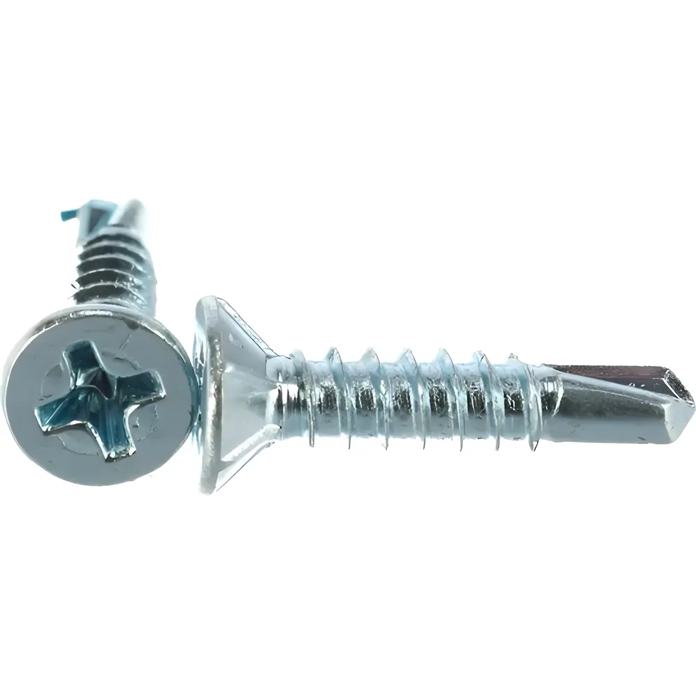 Фото Саморезы универсальные ЦКИ потайные сверло оцинкованные 3.9x32 мм 250 шт Фото Саморезы универсальные ЦКИ потайные сверло оцинкованные 3.9x32 мм 250 шт