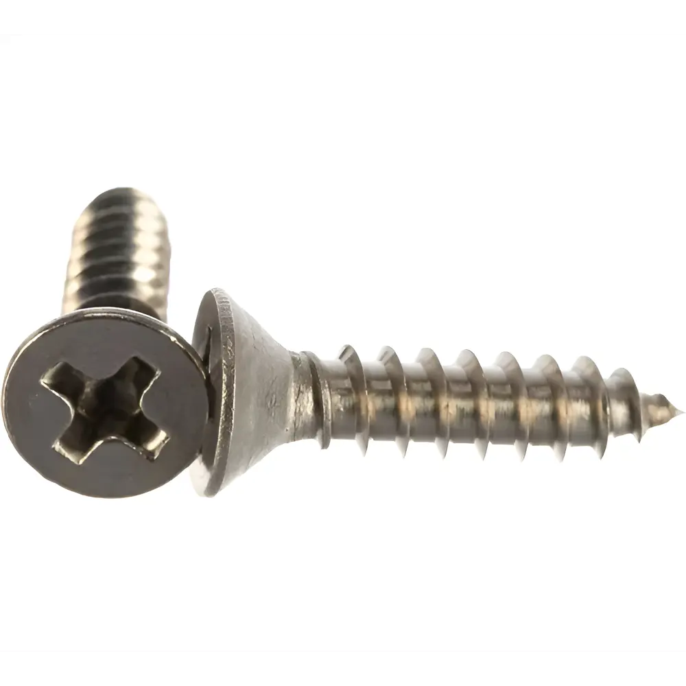 Фото Саморезы универсальные ЦКИ DIN7982 потайные острые оцинкованные 3x16 мм 50 шт Фото Саморезы универсальные ЦКИ DIN7982 потайные острые оцинкованные 3x16 мм 50 шт