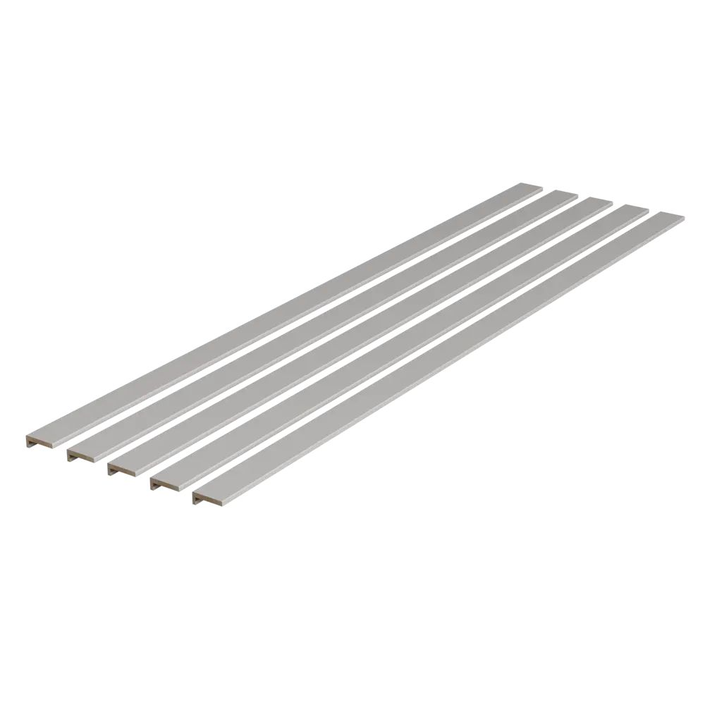 Фото Наличник телескопический 2400x70x10 мм эмаль цвет гейнсборо (5 шт.)