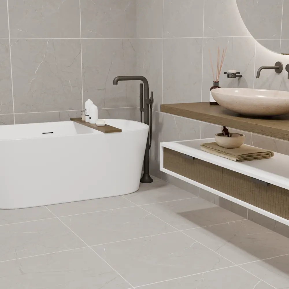 Фото Глазурованный керамогранит Dako E-1010/MR/S1 60x60 см 1.82 м² матовый цвет серый Фото Глазурованный керамогранит Dako E-1010/MR/S1 60x60 см 1.82 м² матовый цвет серый