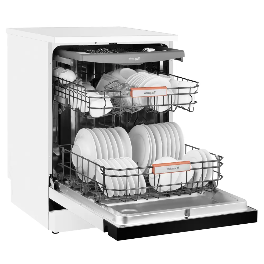 Фото 19 Отдельностоящая посудомоечная машина Weissgauff 6038 W Inverter 60 см 8 программ цвет белый Фото 19 Отдельностоящая посудомоечная машина Weissgauff 6038 W Inverter 60 см 8 программ цвет белый