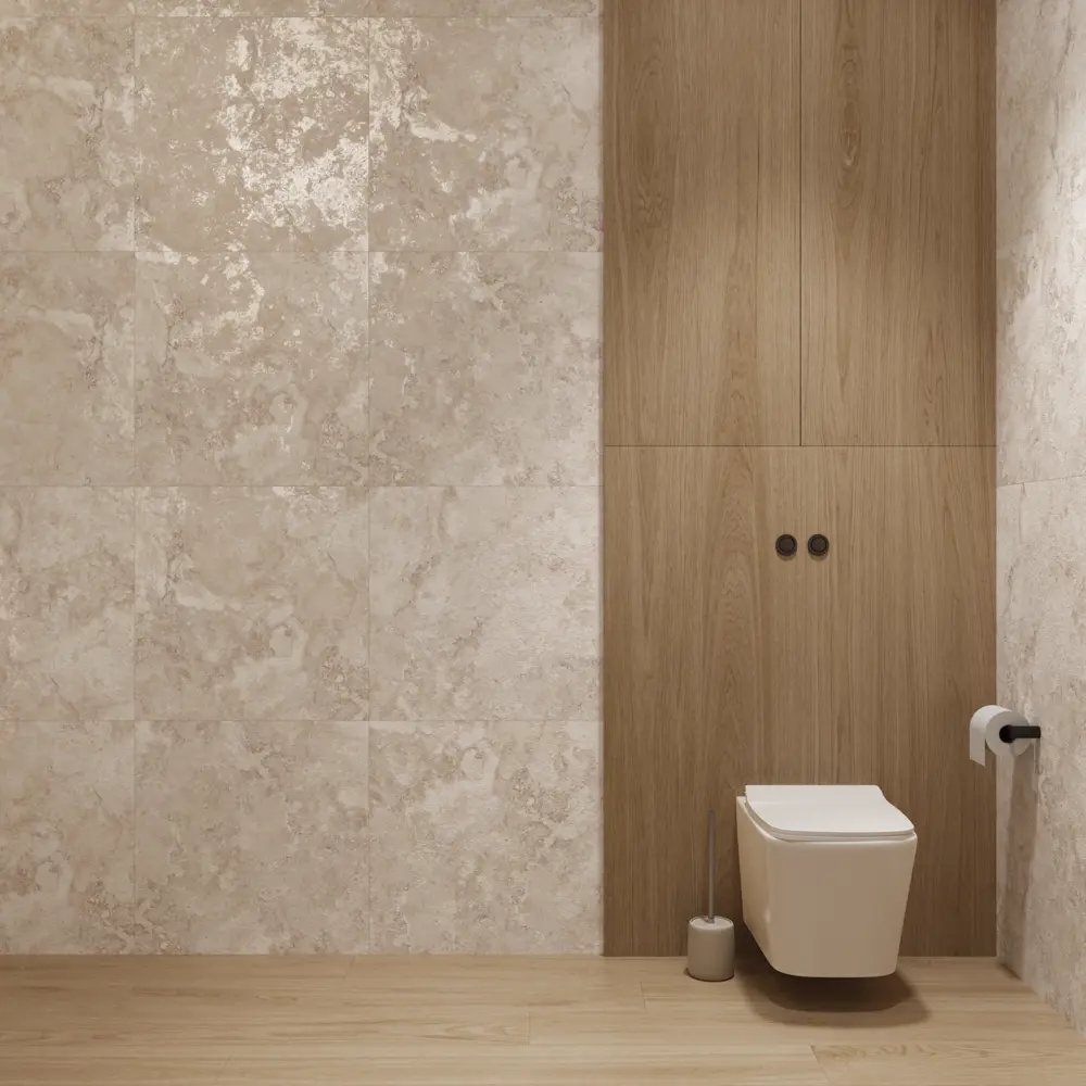 Фото Глазурованный керамогранит Arcadia Ceramica Sender Beige 60x60 см 1.44 м² матовый цвет бежевый Фото Глазурованный керамогранит Arcadia Ceramica Sender Beige 60x60 см 1.44 м² матовый цвет бежевый