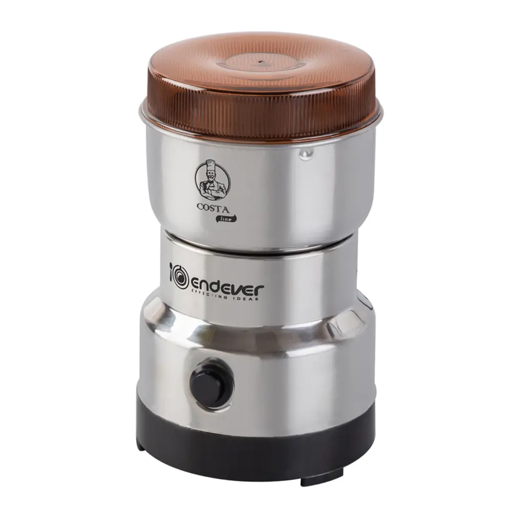 Фото 6 Электрическая кофемолка Endever COSTA-1064 150 Вт цвет коричневый Фото 6 Электрическая кофемолка Endever COSTA-1064 150 Вт цвет коричневый
