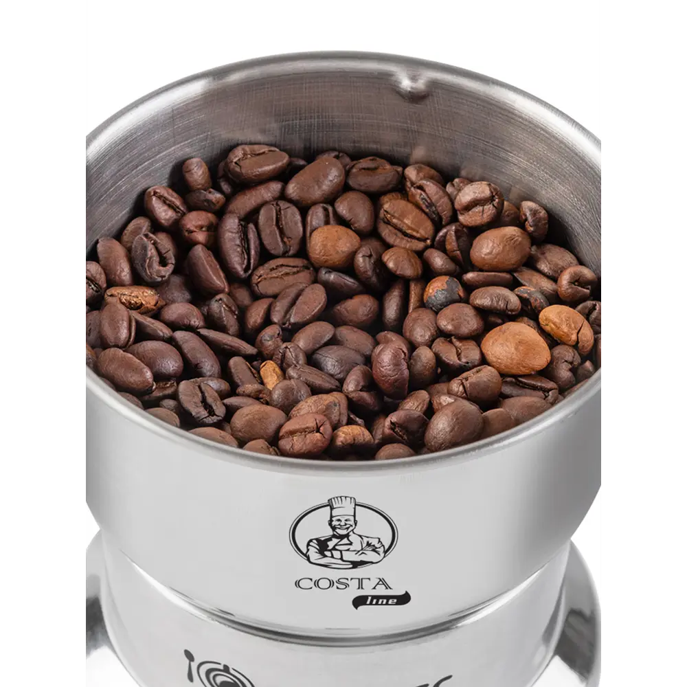 Фото 9 Электрическая кофемолка Endever COSTA-1064 150 Вт цвет коричневый Фото 9 Электрическая кофемолка Endever COSTA-1064 150 Вт цвет коричневый