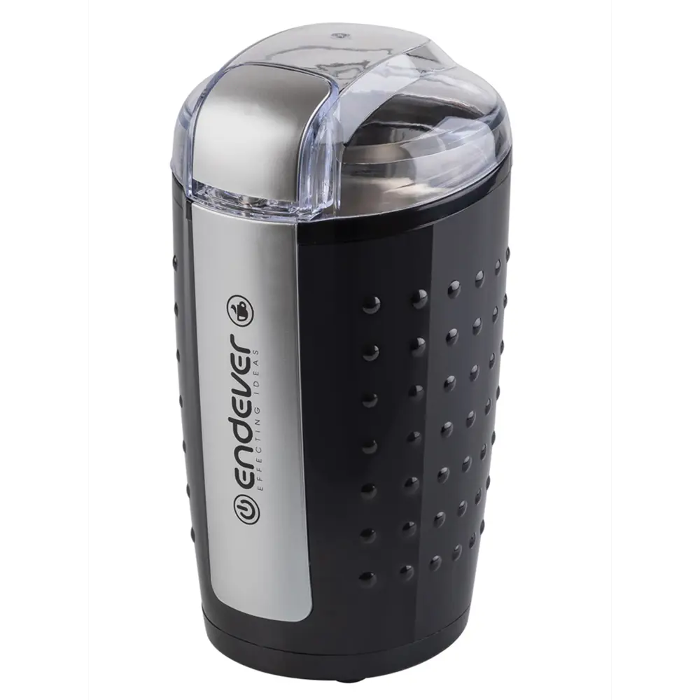 Фото 3 Кофемолка Endever 200 Вт цвет черный Фото 3 Кофемолка Endever 200 Вт цвет черный