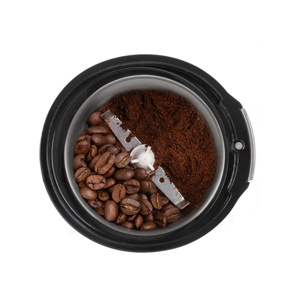 Фото 8 Кофемолка Endever 200 Вт цвет черный Фото 8 Кофемолка Endever 200 Вт цвет черный