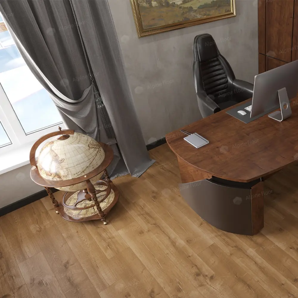 Фото 3 SPC плитка Alpine Floor Real Wood ECO Дуб Royal 43 класс толщина 6 мм 2.23 м², цена за упаковку Фото 3 SPC плитка Alpine Floor Real Wood ECO Дуб Royal 43 класс толщина 6 мм 2.23 м², цена за упаковку