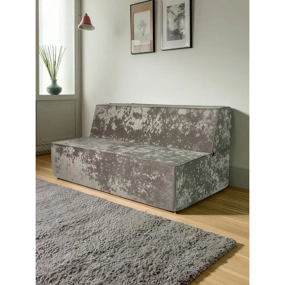 Фото 4 Диван раскладной Диван раскладной не мебель Клайд 190x88x100 см плюш Crush5 цвет бежевый Фото 4 Диван раскладной Диван раскладной не мебель Клайд 190x88x100 см плюш Crush5 цвет бежевый
