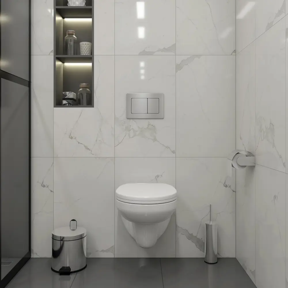 Фото 4 Комплект инсталляция с унитазом Teymi F15890 цвет белый Фото 4 Комплект инсталляция с унитазом Teymi F15890 цвет белый