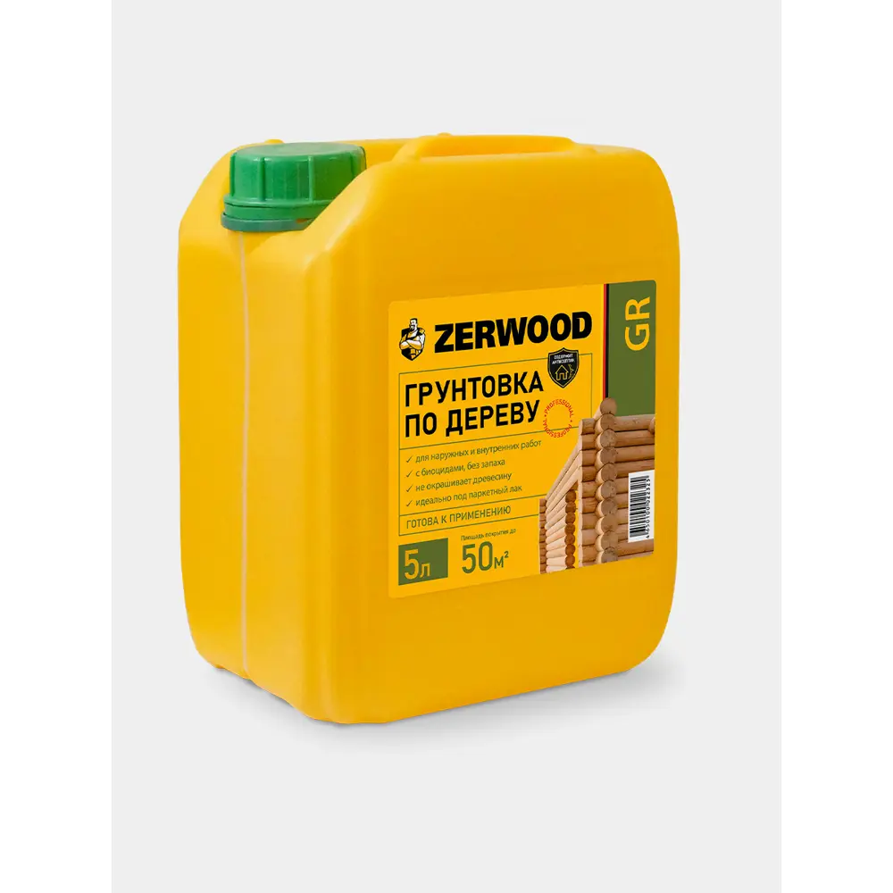 Фото Грунтовка Zerwood цвет белый 5л Фото Грунтовка Zerwood цвет белый 5л