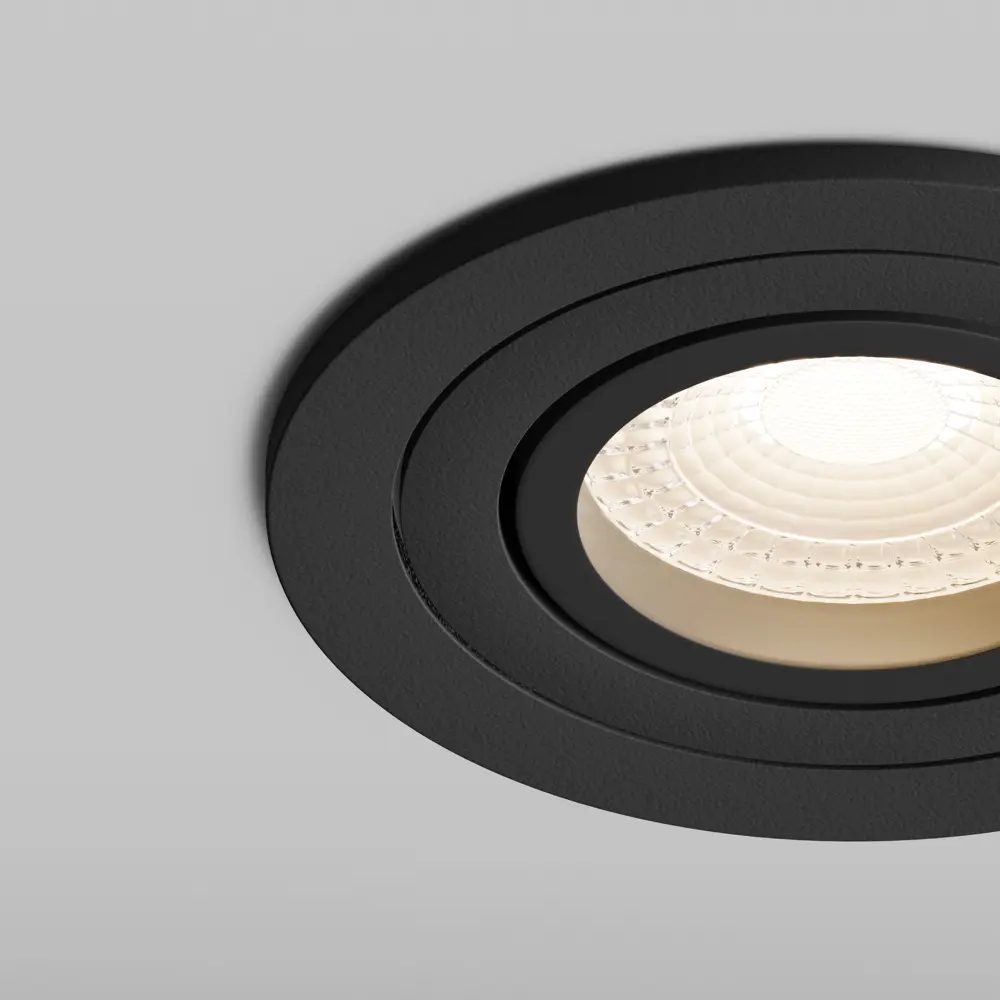 Фото 4 Светильник точечный встраиваемый Hesby lighting Breeze Hsbl_0174 под отверстие 73 мм GU10 цвет черный