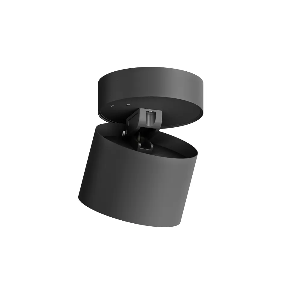 Фото 3 Светильник точечный накладной Hesby lighting Mysen GX53 цвет черный Фото 3 Светильник точечный накладной Hesby lighting Mysen GX53 цвет черный