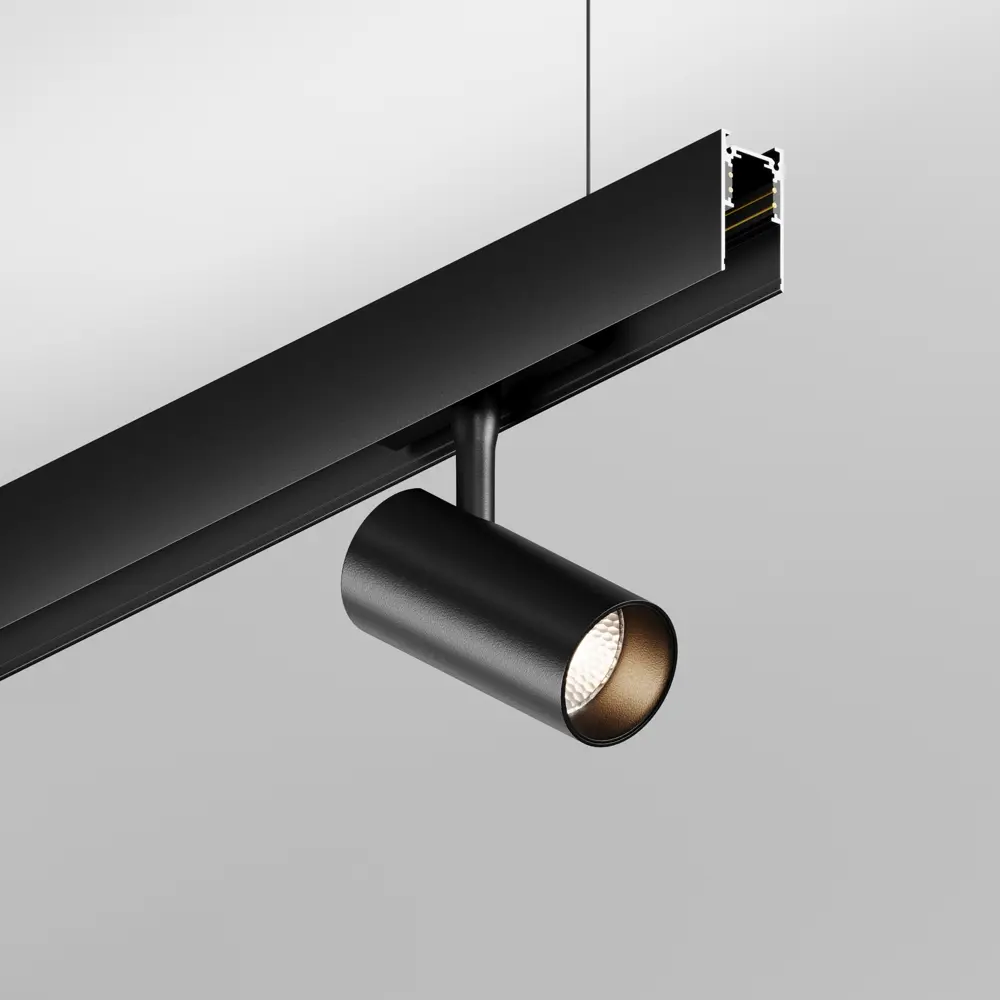 Фото 4 Трековый шинопровод накладной подвесной трехфазный Hesby lighting Hsbl_0052_1 200 см цвет черный Фото 4 Трековый шинопровод накладной подвесной трехфазный Hesby lighting Hsbl_0052_1 200 см цвет черный