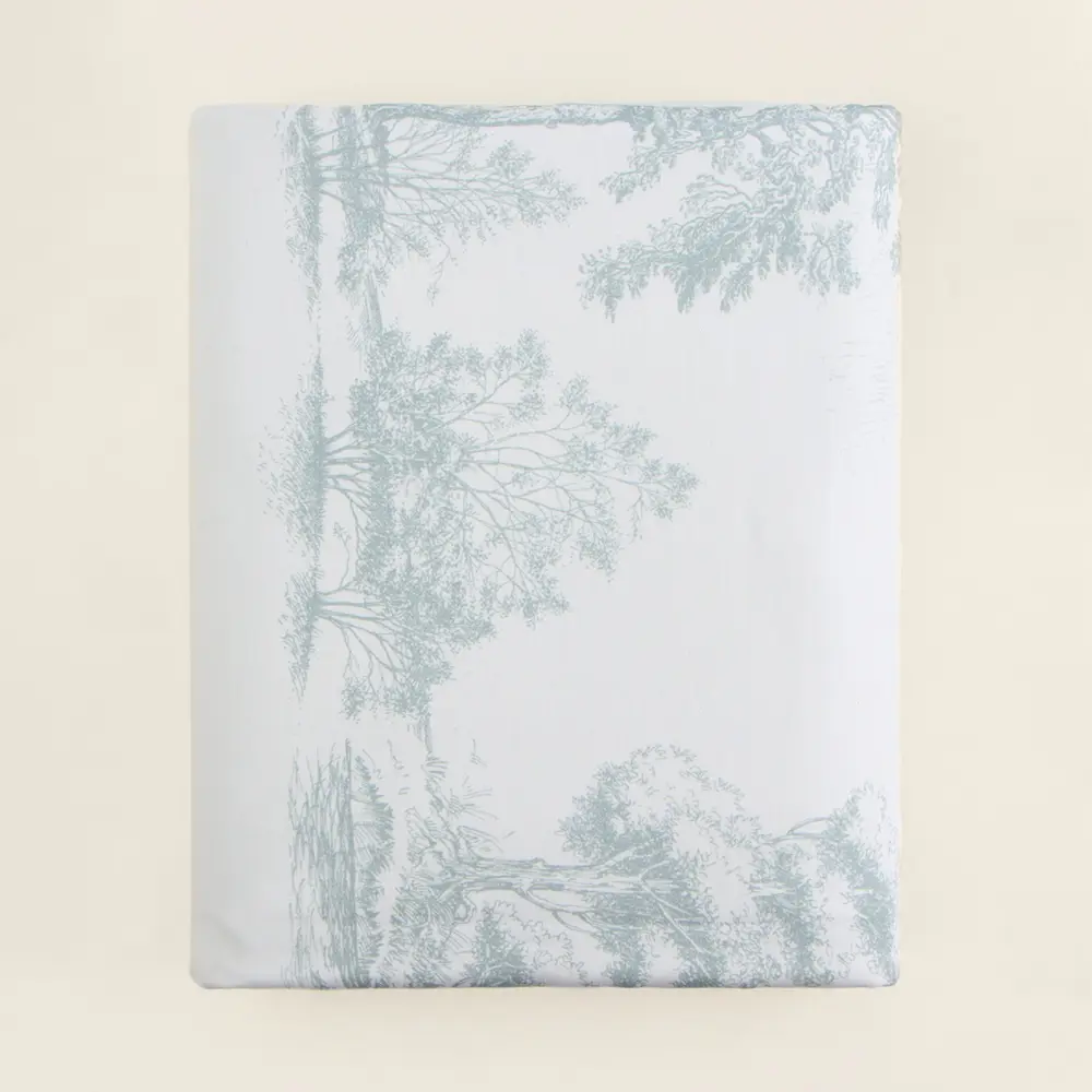 Фото 5 Пододеяльник Sima-land home Forest 10389525 220x180 см хлопок цвет белый, голубой Фото 5 Пододеяльник Sima-land home Forest 10389525 220x180 см хлопок цвет белый, голубой