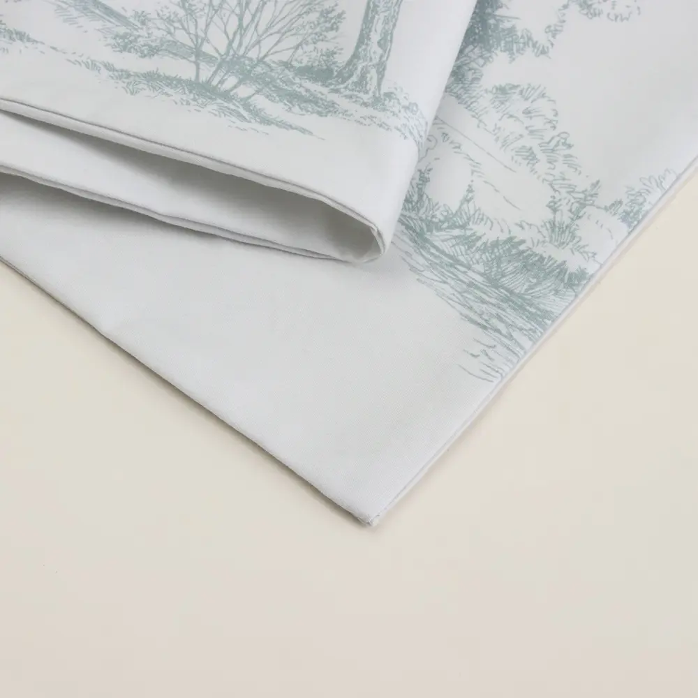 Фото 7 Пододеяльник Sima-land home Forest 10389525 220x180 см хлопок цвет белый, голубой Фото 7 Пододеяльник Sima-land home Forest 10389525 220x180 см хлопок цвет белый, голубой