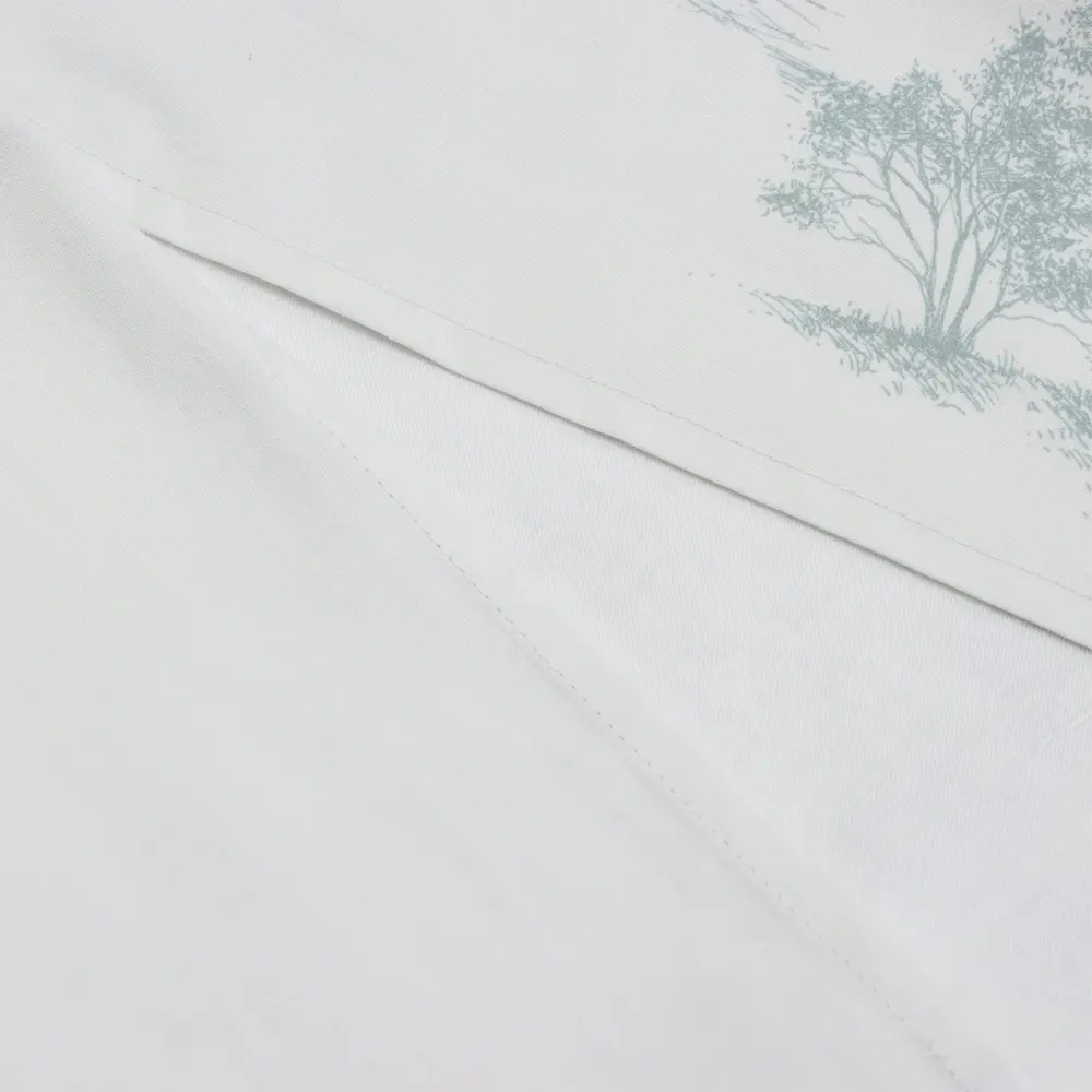 Фото 6 Пододеяльник Sima-land home Forest 10389525 220x180 см хлопок цвет белый, голубой Фото 6 Пододеяльник Sima-land home Forest 10389525 220x180 см хлопок цвет белый, голубой