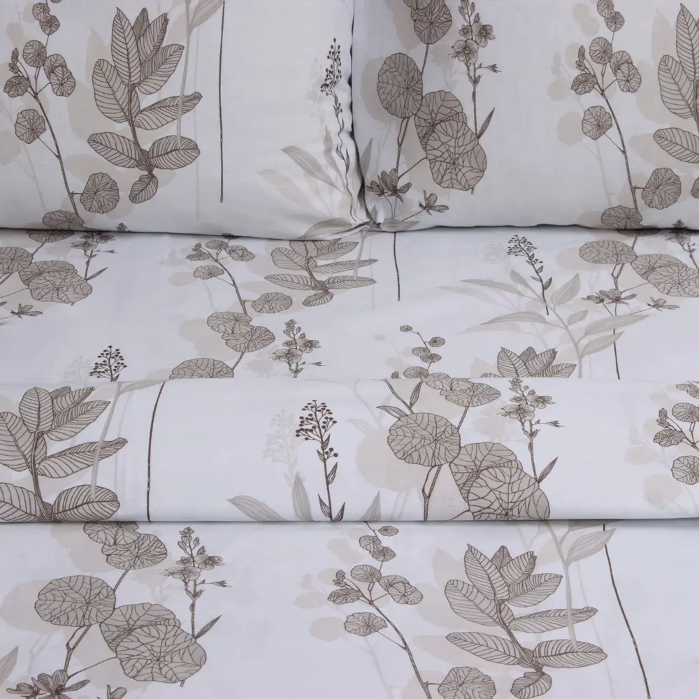 Фото 2 Комплект постельного белья Этель Dried 10389632 хлопок 1.5-спальный наволочки 70 x 70- 2 шт цвет разноцветный