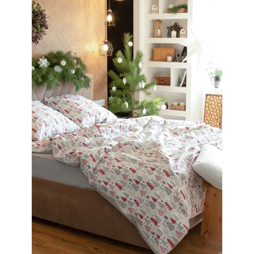 Фото 6 Комплект постельного белья Этель New Year's pattern 10385172 хлопок 1.5-спальный наволочки 70 x 70- 2 шт цвет разноцветный Фото 6 Комплект постельного белья Этель New Year's pattern 10385172 хлопок 1.5-спальный наволочки 70 x 70- 2 шт цвет разноцветный