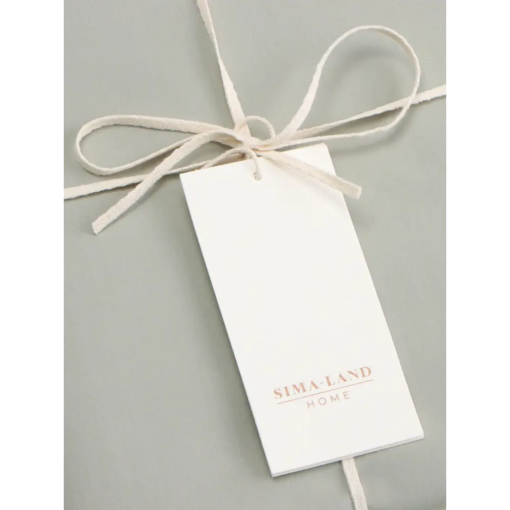 Фото 6 Простыня Sima-land home Percale 10445177 235x240 см хлопок без резинки цвет белый