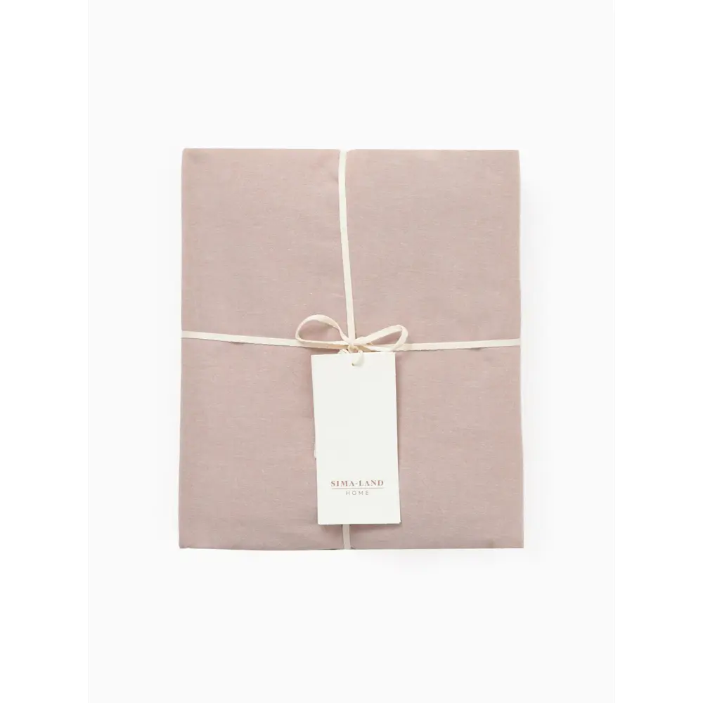 Фото 8 Простыня Sima-land home Деним 10245479 245x260 см хлопок без резинки цвет розовый Фото 8 Простыня Sima-land home Деним 10245479 245x260 см хлопок без резинки цвет розовый