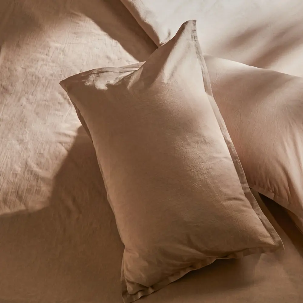 Фото 7 Простыня Sima-land home Деним 10245479 245x260 см хлопок без резинки цвет розовый Фото 7 Простыня Sima-land home Деним 10245479 245x260 см хлопок без резинки цвет розовый