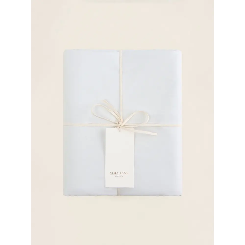 Фото 4 Простыня Sima-land home Foggy Dew 160x235 см хлопок без резинки цвет белый Фото 4 Простыня Sima-land home Foggy Dew 160x235 см хлопок без резинки цвет белый