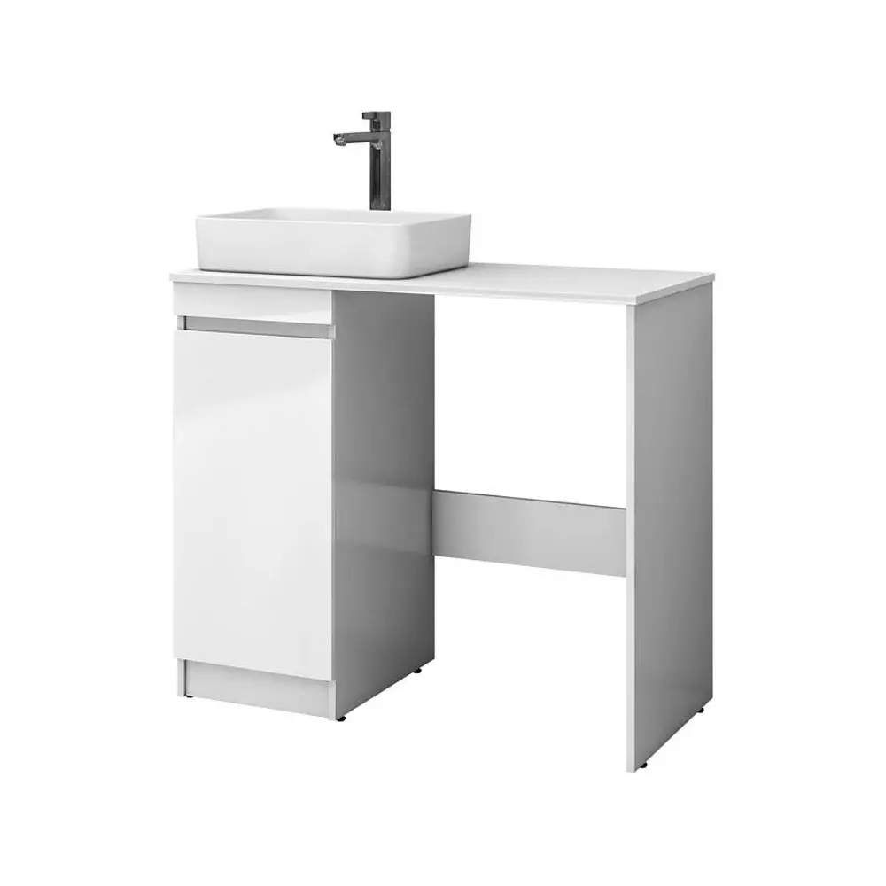 Фото Тумба с раковиной напольная Vigo Urban tn.URB.40.1D 40 см цвет белый Фото Тумба с раковиной напольная Vigo Urban tn.URB.40.1D 40 см цвет белый