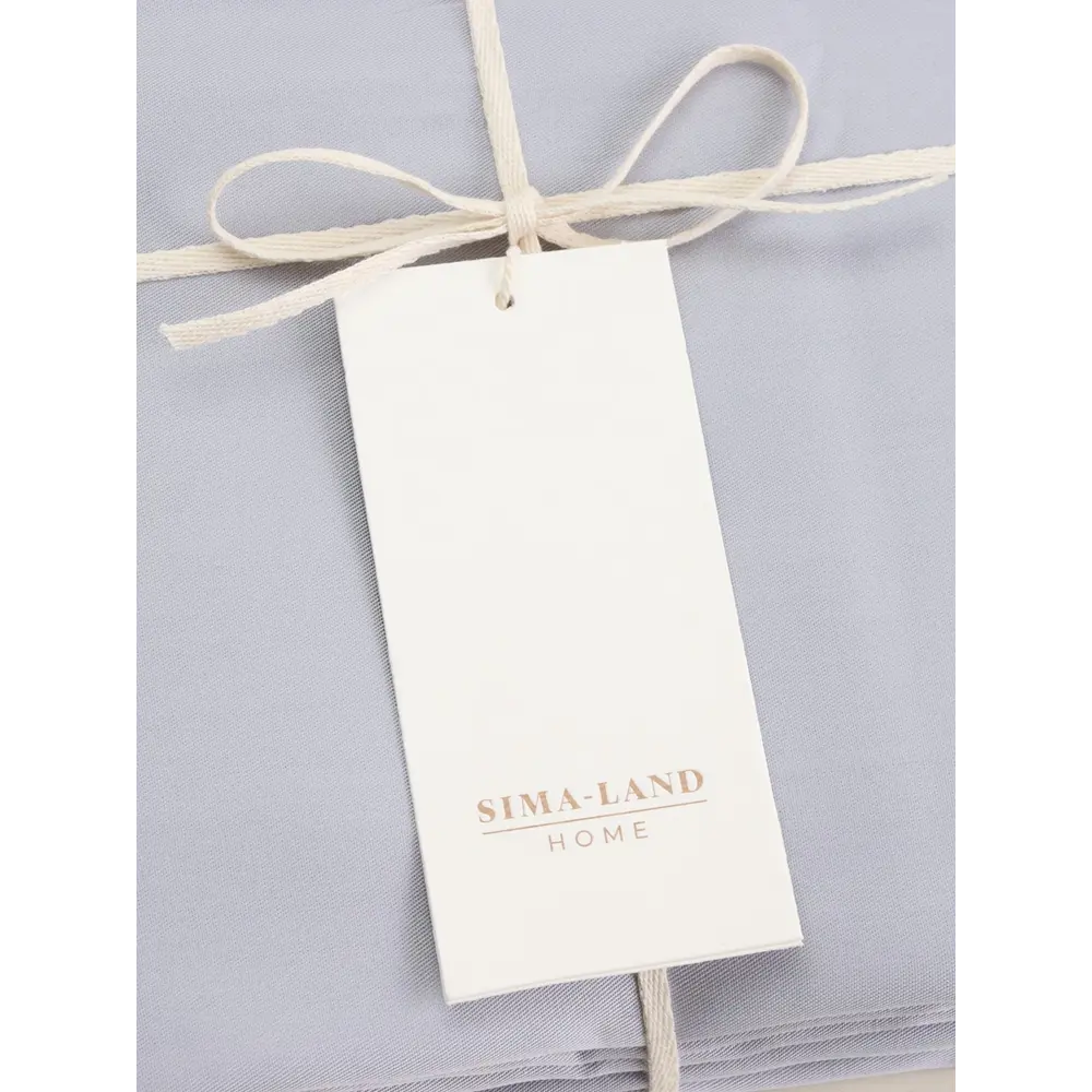 Фото 11 Простыня Sima-land home Modal 10518625 235x240 см хлопок без резинки цвет белый