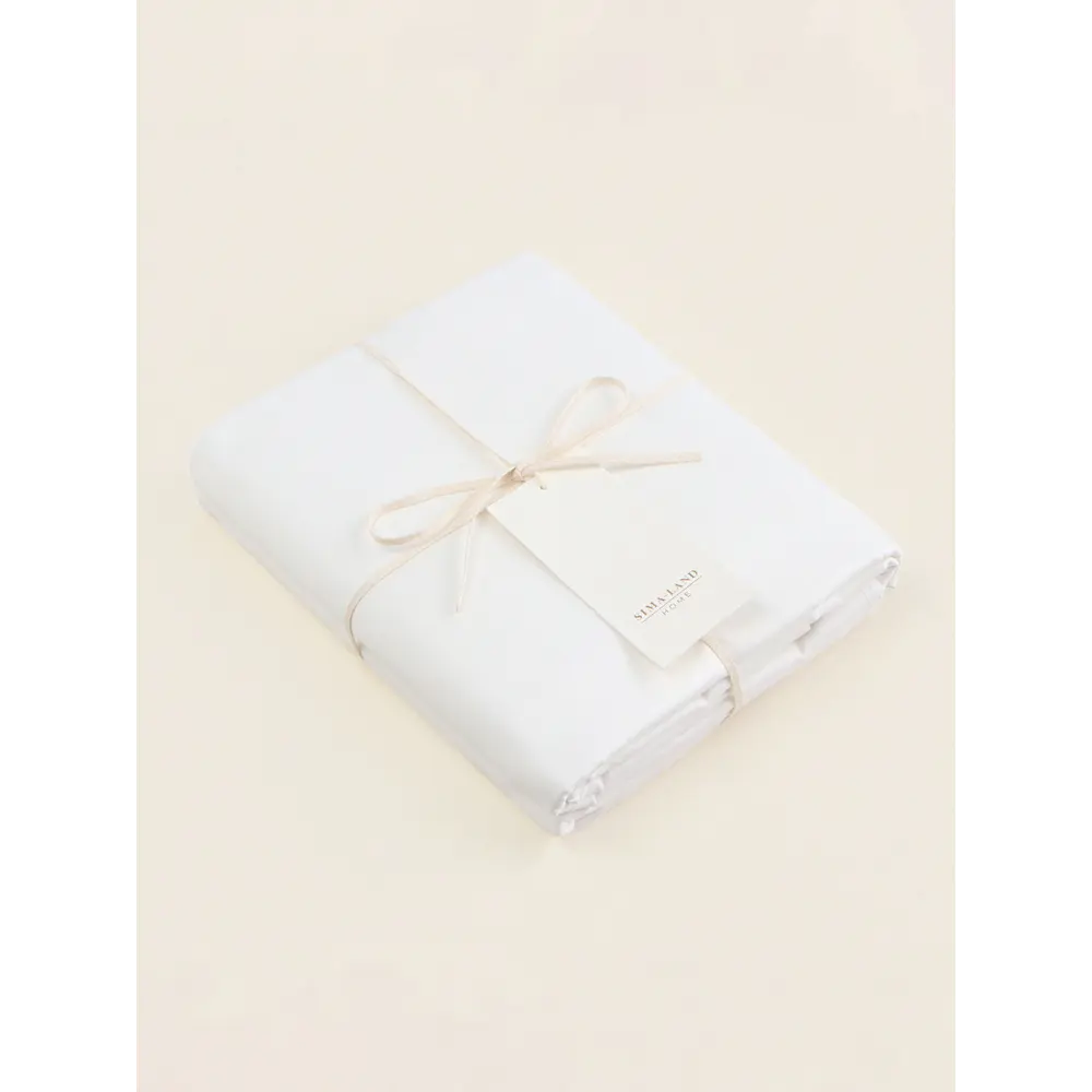 Фото 5 Простыня Sima-land home Natural color 10389583 235x240 см хлопок без резинки цвет белый Фото 5 Простыня Sima-land home Natural color 10389583 235x240 см хлопок без резинки цвет белый