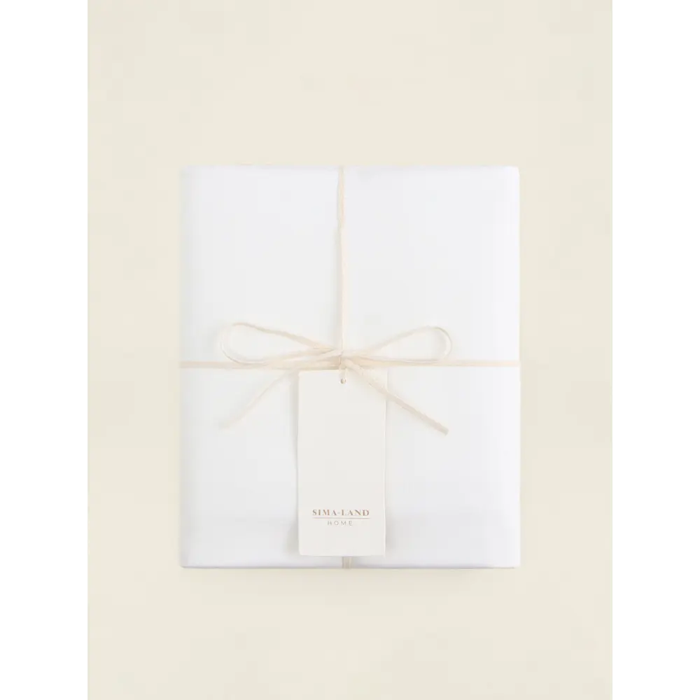 Фото 4 Простыня Sima-land home Natural color 10389583 235x240 см хлопок без резинки цвет белый Фото 4 Простыня Sima-land home Natural color 10389583 235x240 см хлопок без резинки цвет белый