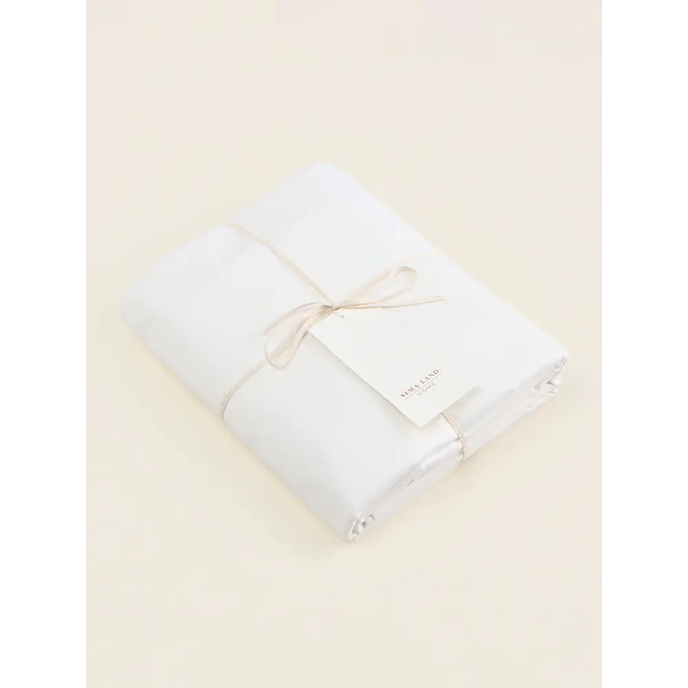 Фото 5 Простыня Sima-land home Soft 10389513 235x240 см хлопок без резинки цвет белый Фото 5 Простыня Sima-land home Soft 10389513 235x240 см хлопок без резинки цвет белый