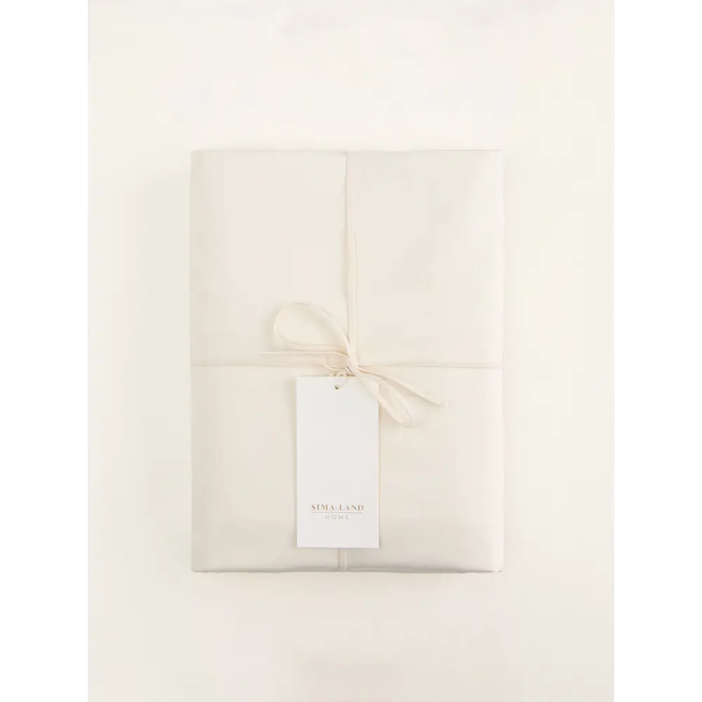 Фото 4 Простыня Sima-land home Subtle 10389565 235x240 см хлопок без резинки цвет белый Фото 4 Простыня Sima-land home Subtle 10389565 235x240 см хлопок без резинки цвет белый