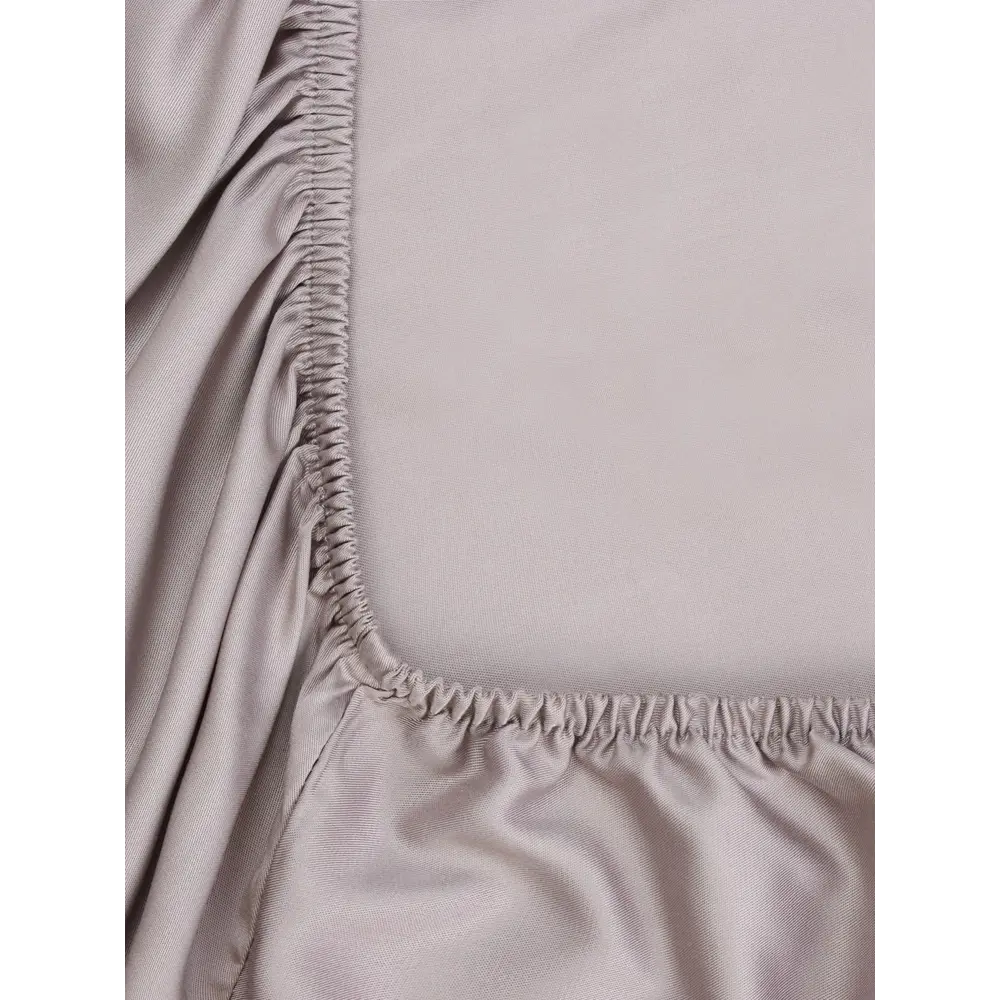 Фото 5 Простыня Sima-land home Modal 160x235 см хлопок на резинке цвет бежевый