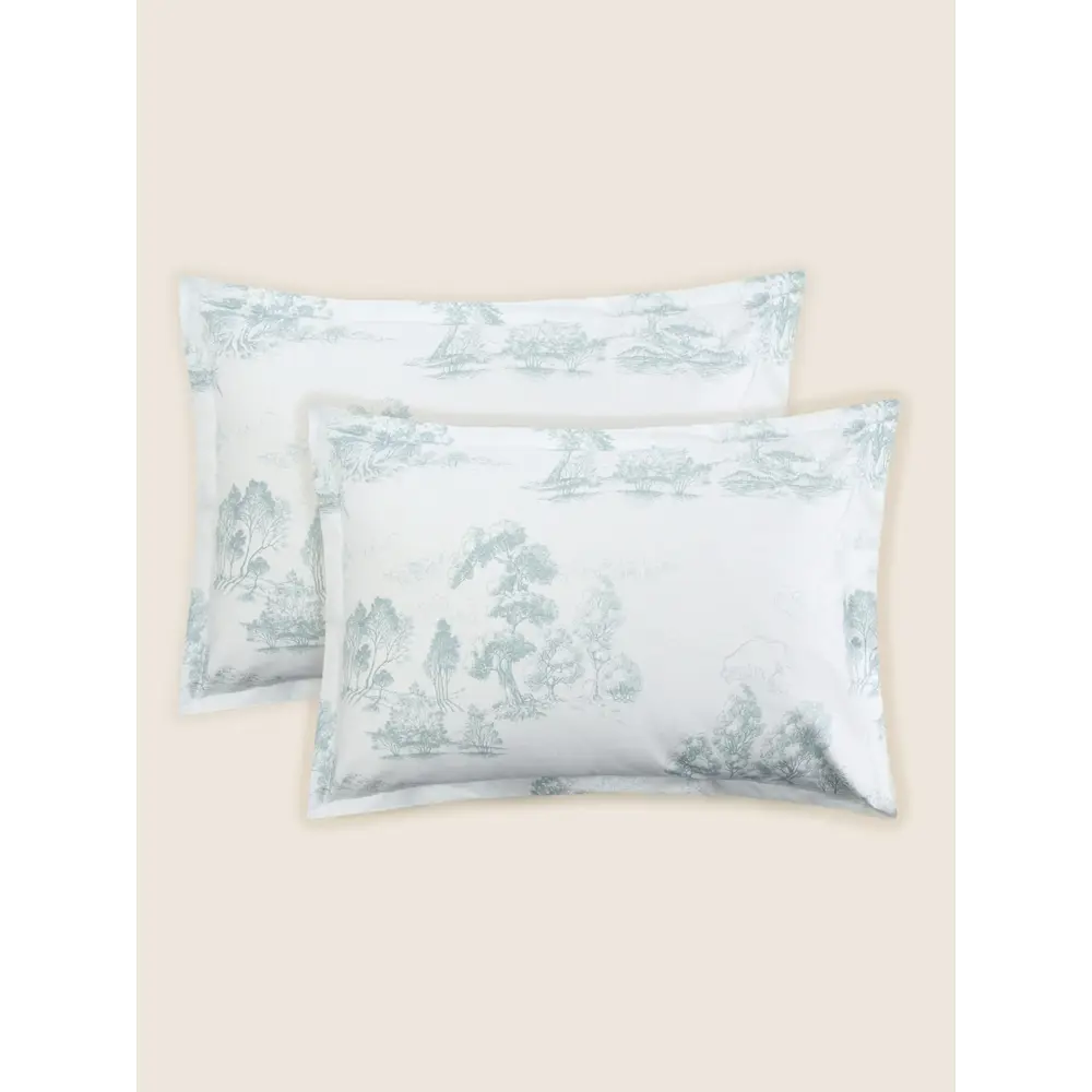 Фото 4 Наволочка Sima-land home Forest 70x50 см хлопок 2 шт цвет белый Фото 4 Наволочка Sima-land home Forest 70x50 см хлопок 2 шт цвет белый