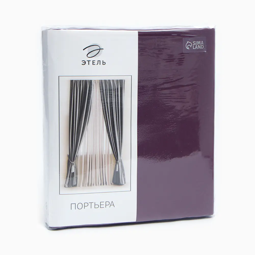 Фото 10 Штора на шторной ленте Этель 10339913 145x265 см цвет красный Фото 10 Штора на шторной ленте Этель 10339913 145x265 см цвет красный