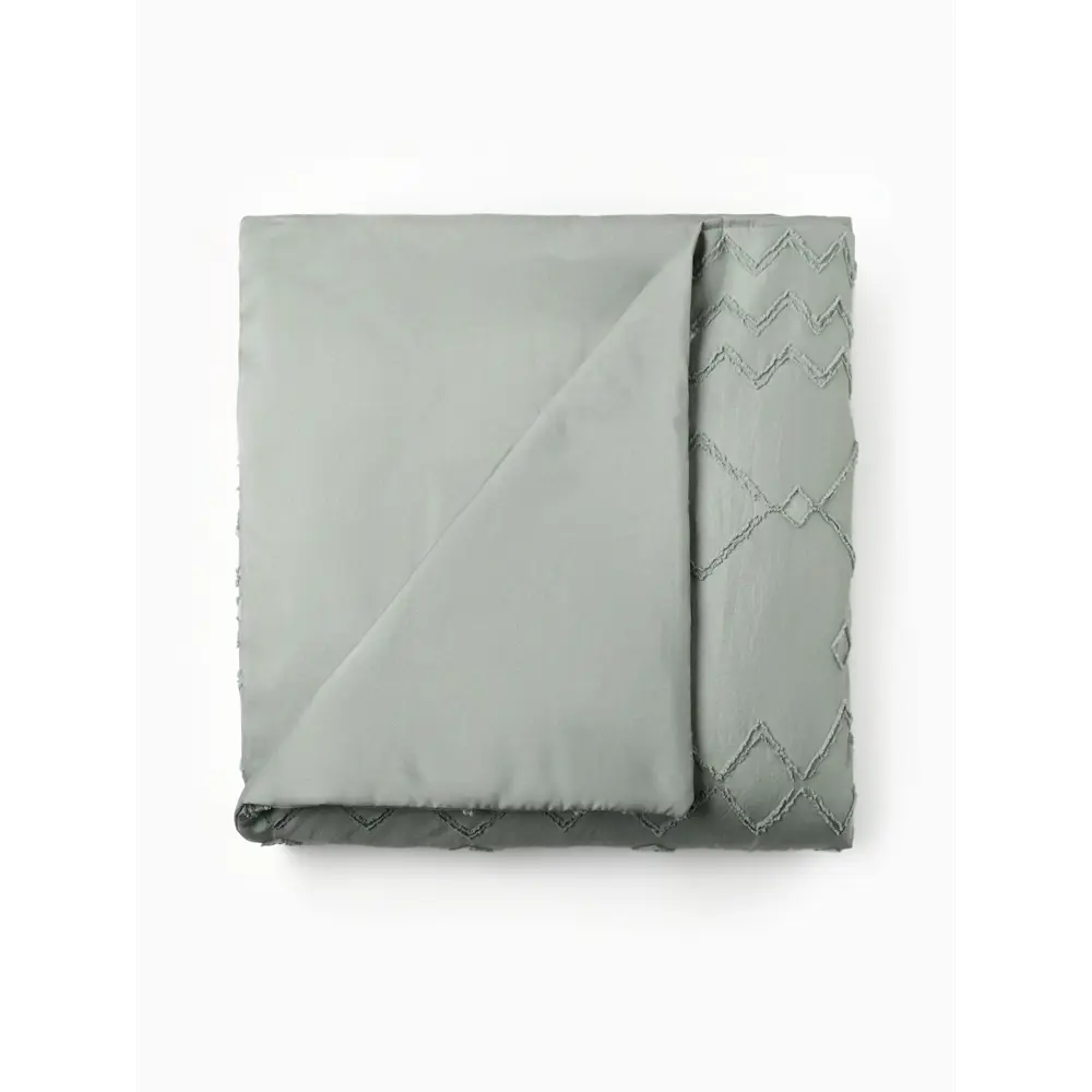 Фото 2 Покрывало Lovelife Tufting: Орнамент 10612653 200x210 см полиэстер цвет зеленый Фото 2 Покрывало Lovelife Tufting: Орнамент 10612653 200x210 см полиэстер цвет зеленый