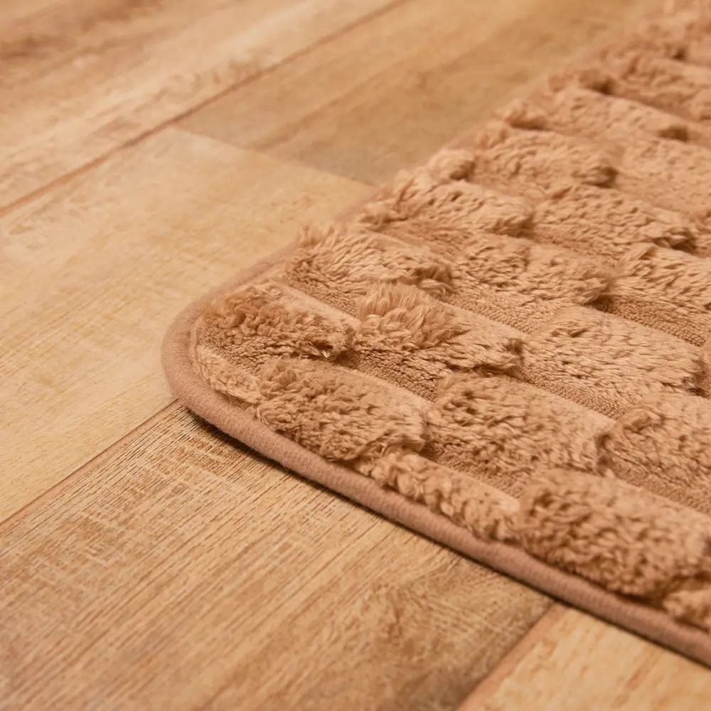 Фото 3 Коврик для ванной комнаты ЭТЕЛЬ 10516174 80x50см цвет разноцветный Фото 3 Коврик для ванной комнаты ЭТЕЛЬ 10516174 80x50см цвет разноцветный