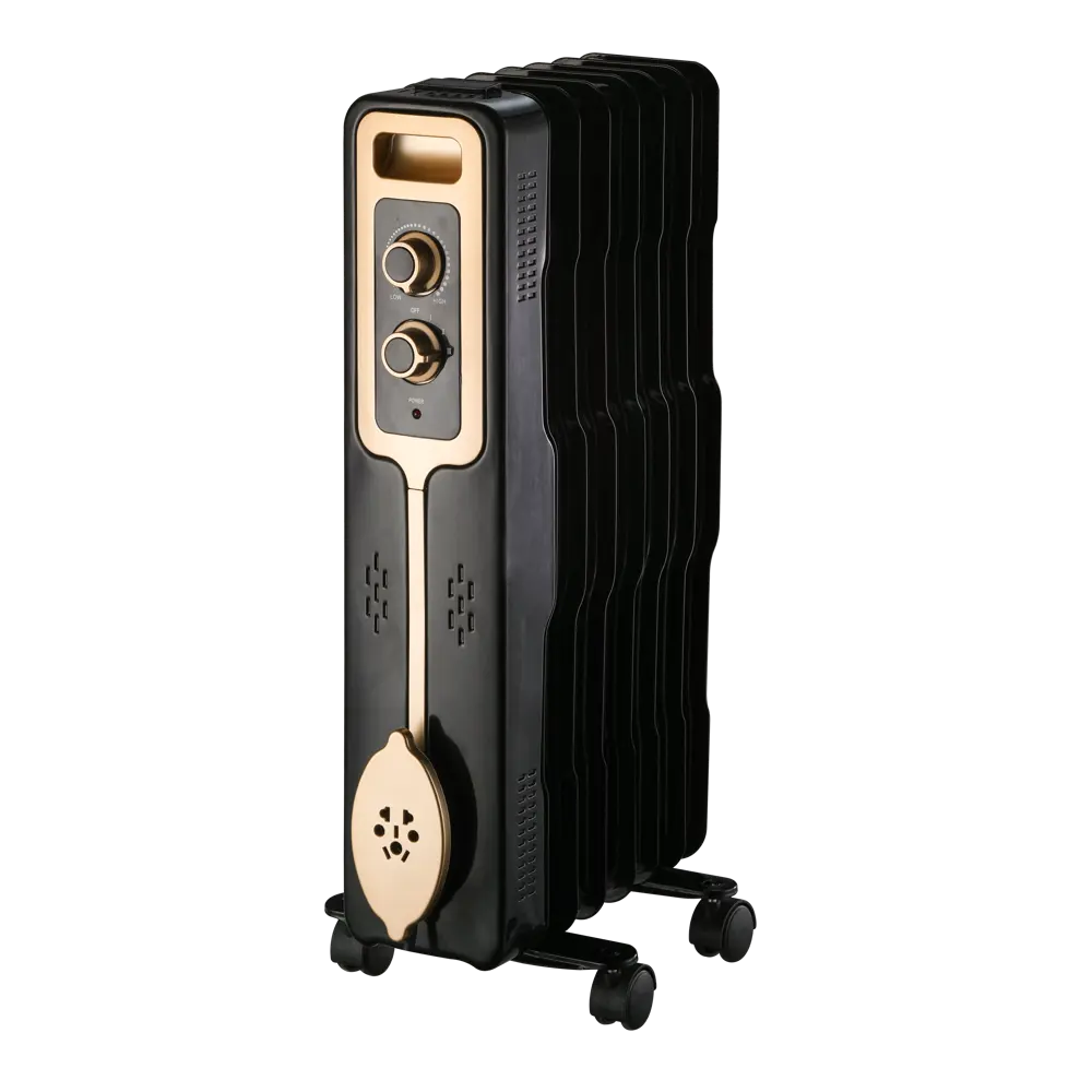 Фото 2 Масляный обогреватель Primera ORP-716-HMC с механическим термостатом 1500 Вт 7 секций цвет черный Фото 2 Масляный обогреватель Primera ORP-716-HMC с механическим термостатом 1500 Вт 7 секций цвет черный