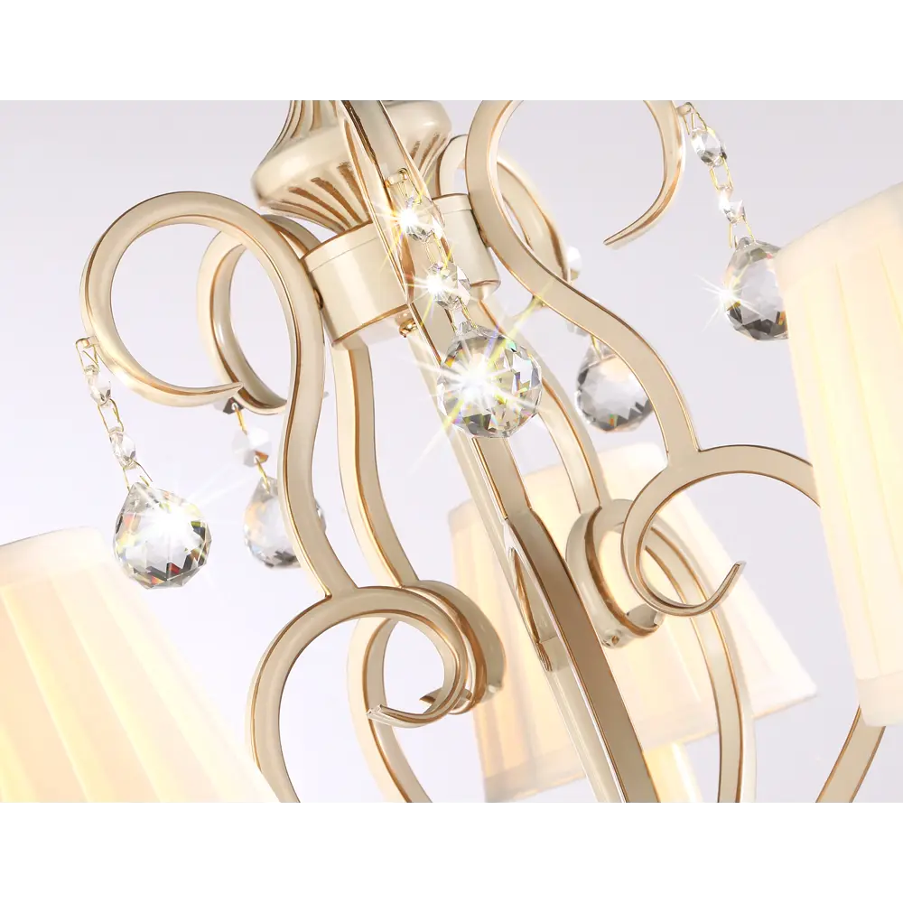 Фото 4 Люстра подвесная Ambrella light Traditional Tr4560 5 ламп 12 м² цвет бежевый Фото 4 Люстра подвесная Ambrella light Traditional Tr4560 5 ламп 12 м² цвет бежевый