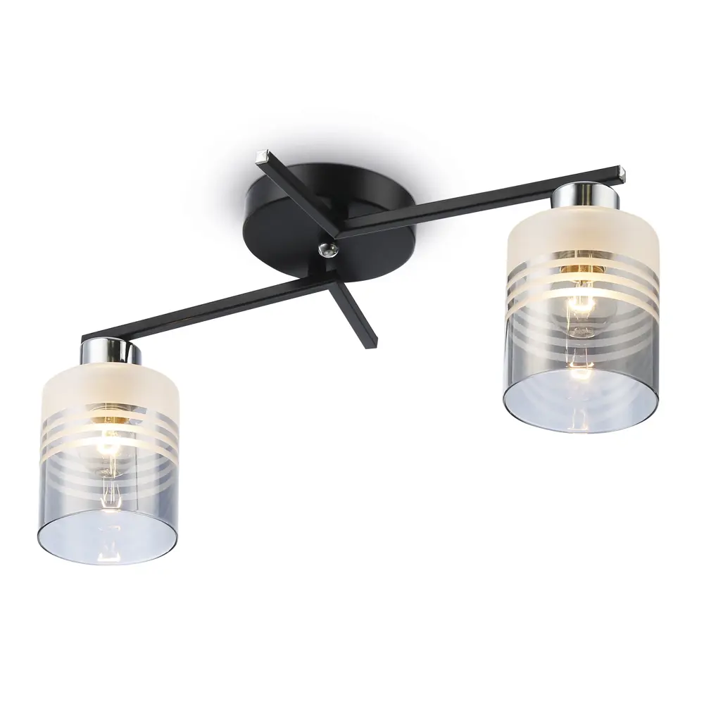 Фото Люстра потолочная Ambrella light Traditional Tr303211 2 лампы 8 м² цвет черный