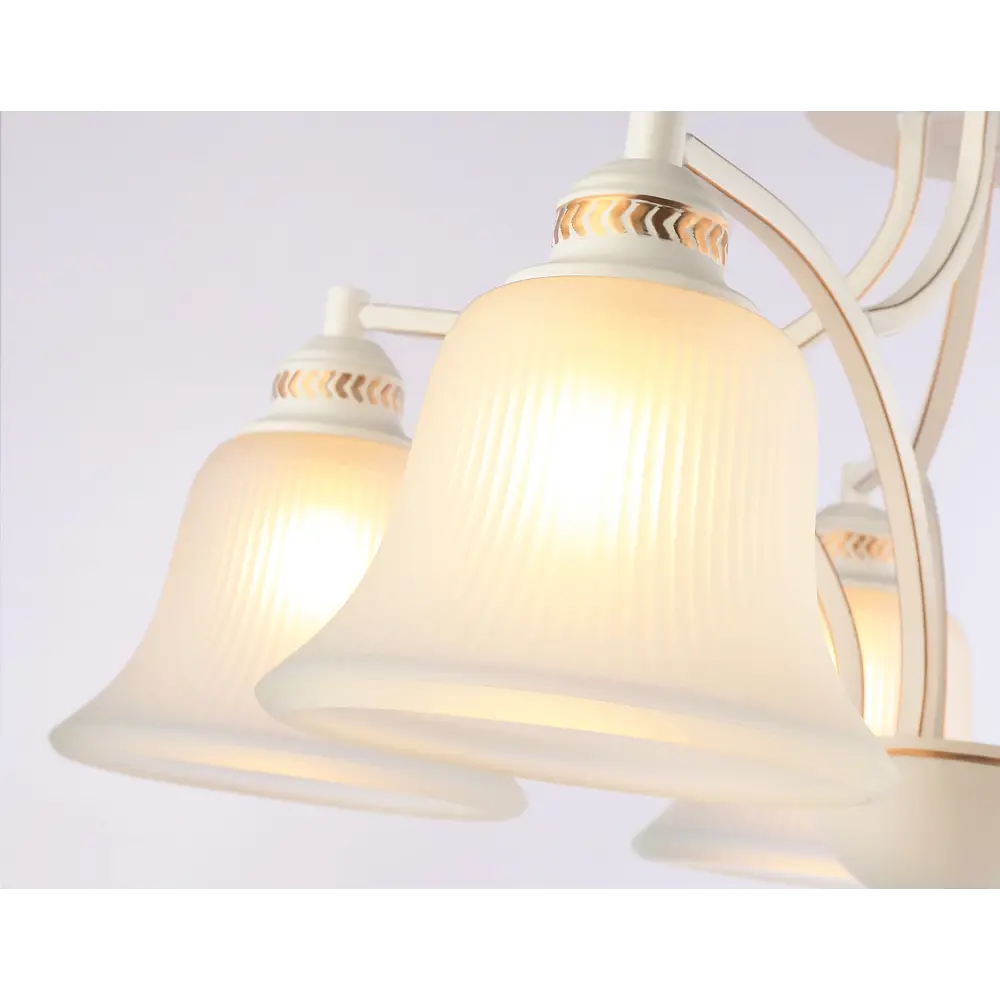 Фото 4 Люстра потолочная Ambrella light Traditional Tr3050 5 ламп 12 м² цвет белый Фото 4 Люстра потолочная Ambrella light Traditional Tr3050 5 ламп 12 м² цвет белый